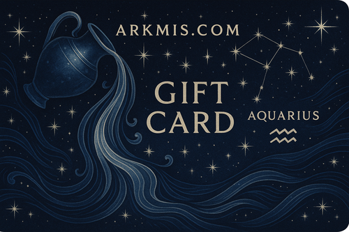 Aquarius themed gift card for Arkmis.com