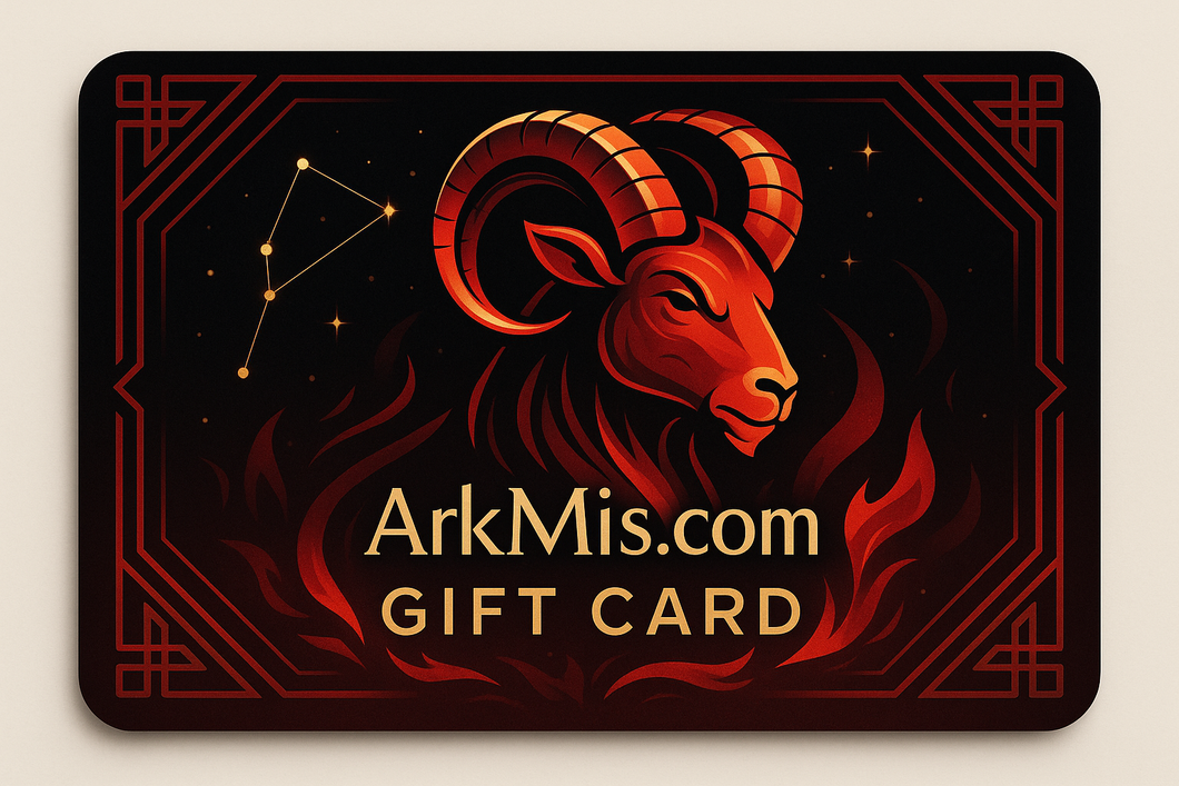 Aries themed gift card for ArkMis.com