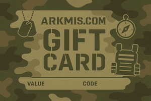 Army themed gift card for ArkMis.com