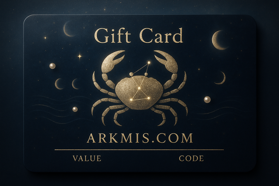 cancer astrological themed gift card for arkmis.com