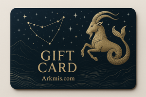 Capricorn themed gift card for ArkMis.com