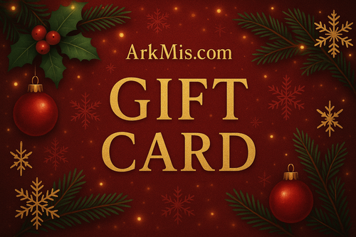 Christmas themed gift card for ArkMis.com
