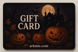 Gift card for arkmis.com with a Halloween theme