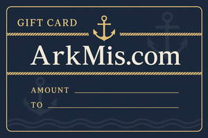 navy themed gift card for ArkMis.com