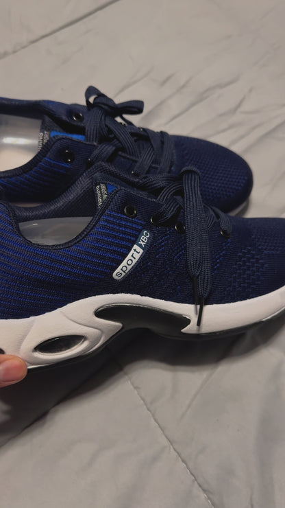 Dark Blue Fashion Sneakers