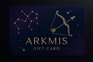 Sagittarius themed gift card for Arkmis.com