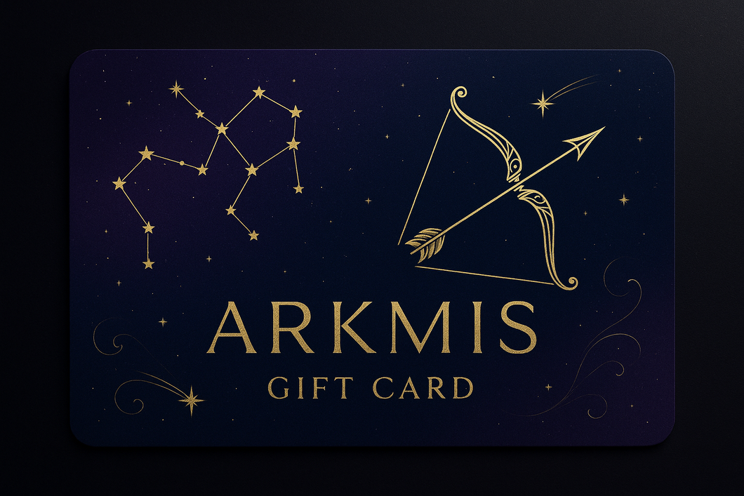 Sagittarius themed gift card for Arkmis.com