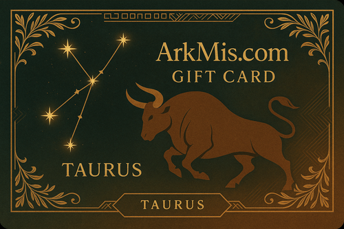 Taurus themed gift card for ArkMis.com