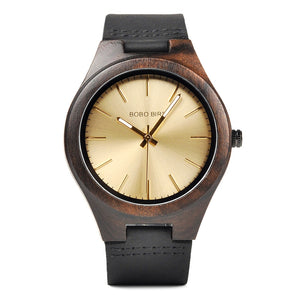 BOBO BIRD Solid Wood Wristwatch