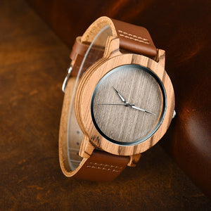 BOBO BIRD Solid Wood Wristwatch