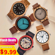 BOBO BIRD Solid Wood Wristwatch