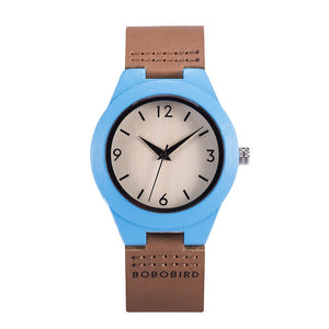 BOBO BIRD Solid Wood Wristwatch