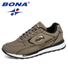 BONA Designer Nubuck Leather Sneakers