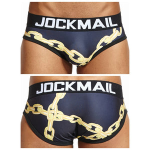 Jockmail Colorful Breathable Spandex Animal Cartoon Low Waist  Briefs