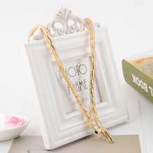 Trendy Elegant Long Snake Chain Necklace