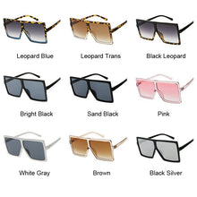 Oversized Square Retro Sunglasses