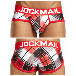 Jockmail Colorful Breathable Spandex Animal Cartoon Low Waist  Briefs