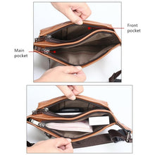 Functional Leather Hip Bag