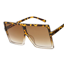 Oversized Square Retro Sunglasses