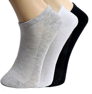 Short Casual Cotton Sweat Absorbing Sports Socks