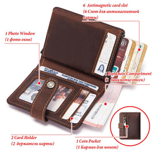 Thin Genuine Leather Wallet