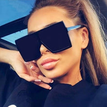 Oversized Square Retro Sunglasses