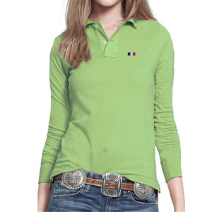 Long-Sleeve Cotton Casual Slim Sport Shirt