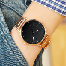 Elegant Ultra Thin Stainless Steel Quartz Watch