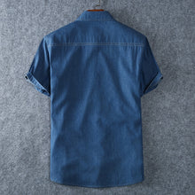 Denim Short Sleeve Shirt