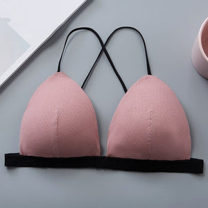 Front Closure Thin Seamless Soft Bra