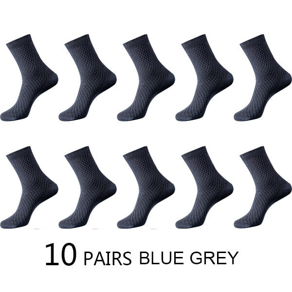 10 Pairs Bamboo Fiber Compression Socks
