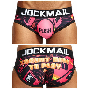 Jockmail Colorful Breathable Spandex Animal Cartoon Low Waist  Briefs