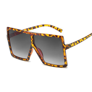 Oversized Square Retro Sunglasses