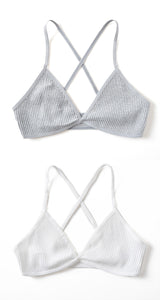 2 PCS Comfort Cotton French Style Bra