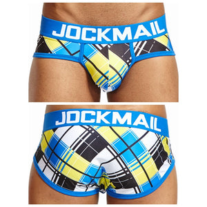 Jockmail Colorful Breathable Spandex Animal Cartoon Low Waist  Briefs