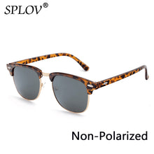 Semi Rimless Polarized Sunglasses