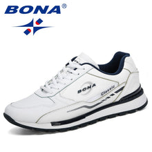 BONA Nubuck Leather Trendy Sneakers