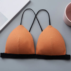 Front Closure Thin Seamless Soft Bra