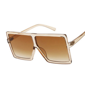 Oversized Square Retro Sunglasses