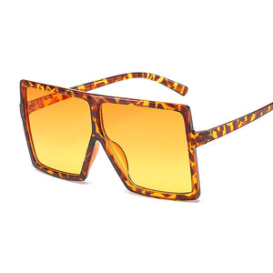 Oversized Square Retro Sunglasses