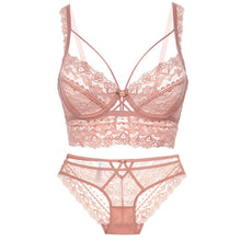 Sheer Two-piece Bra and Panties Set