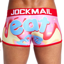 Jockmail Colorful Breathable Spandex Animal Cartoon Low Waist  Briefs