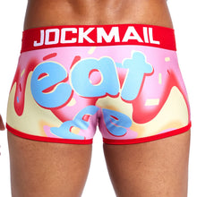 Jockmail Colorful Breathable Spandex Animal Cartoon Low Waist  Briefs