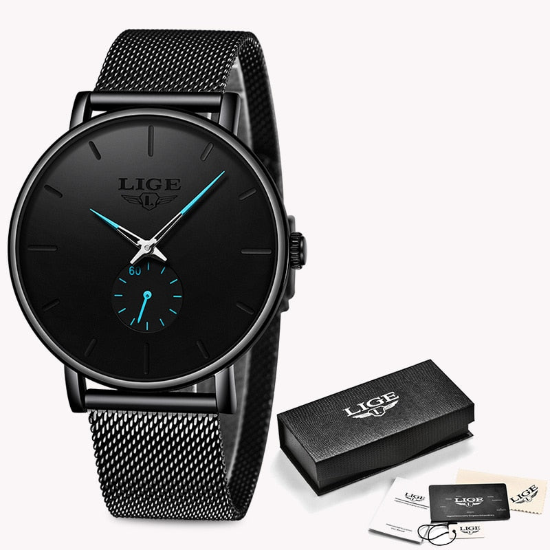 LIGE Casual Quartz Wristwatch