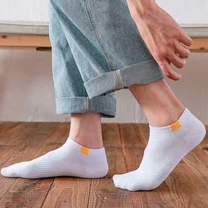 Pair Cotton Boat Socks