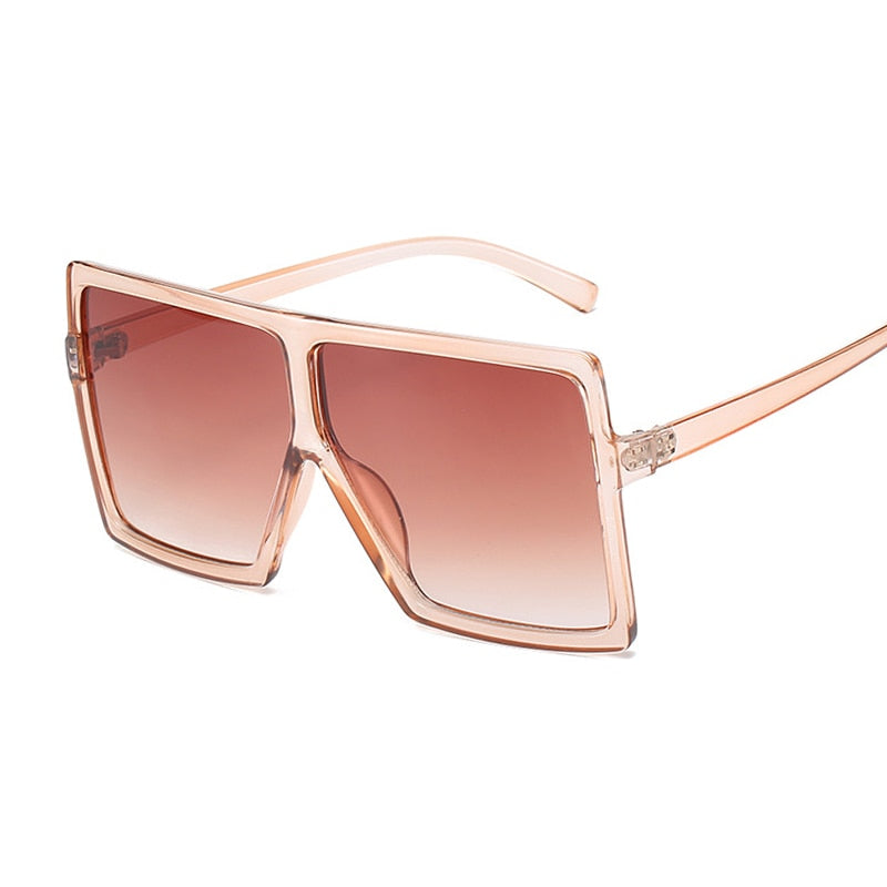 Oversized Square Retro Sunglasses