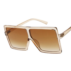 Oversized Square Retro Sunglasses