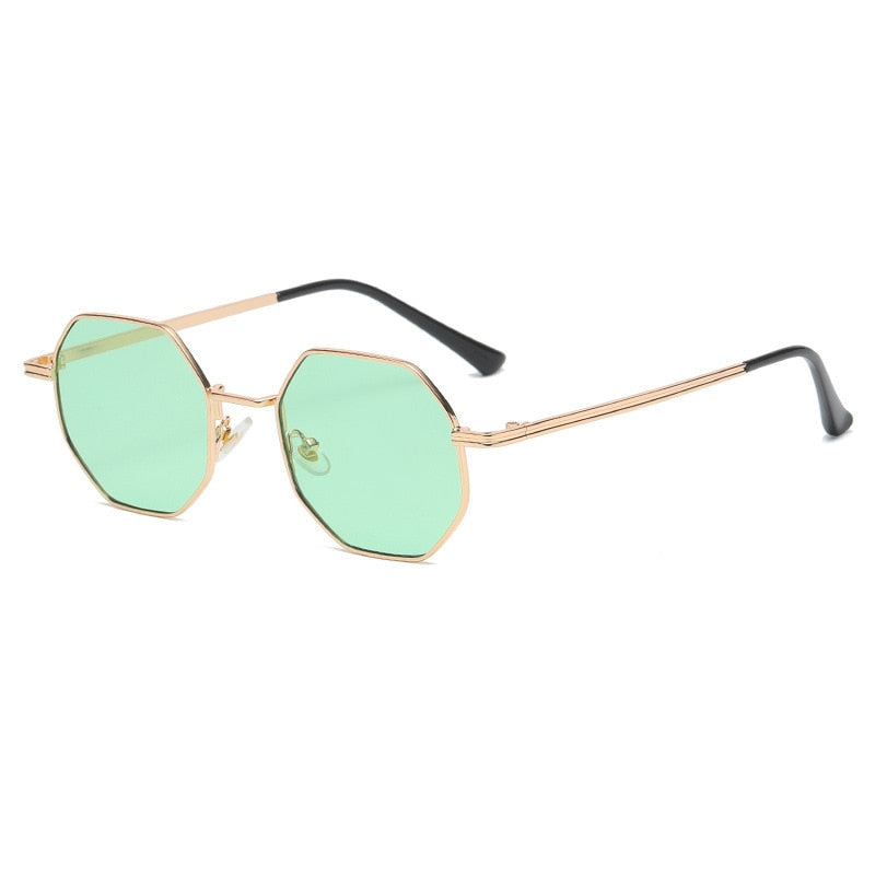 Luxury Square Small Frame Polygon Sunglasses