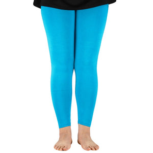 AZUE Elastic Waist Bamboo Fiber High Stretch Leggings