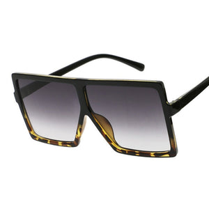 Oversized Square Retro Sunglasses